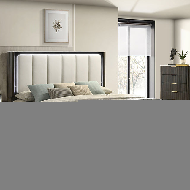 Lantrisant 5 Pc Queen Bedroom Set w/ Chest - LATIN HOME FURNITURE - (POMONA,CA)