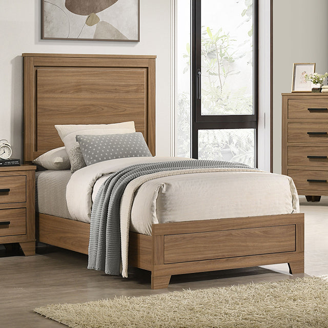Panelli Full Bed - LATIN HOME FURNITURE - (POMONA,CA)