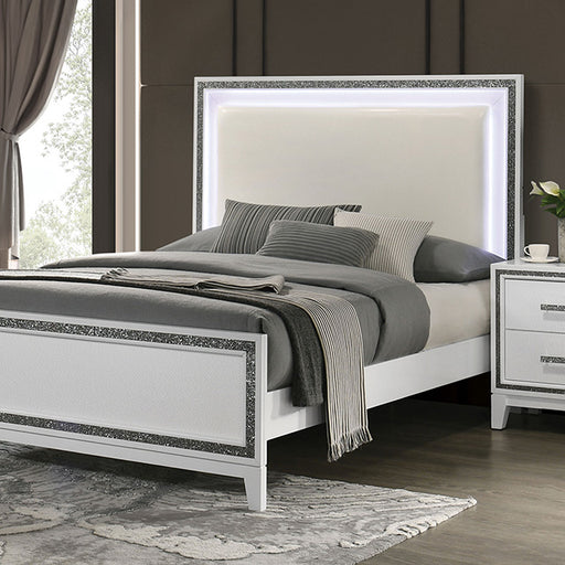 Lucida E.King, Full, & Queen Bed - LATIN HOME FURNITURE - (POMONA,CA)