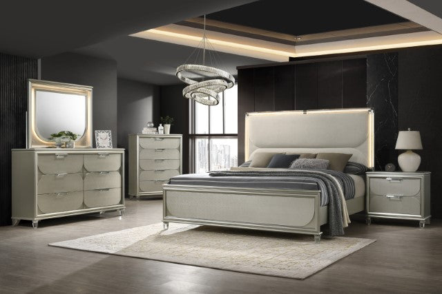 Sheridan E.King & Queen Bed - LATIN HOME FURNITURE - (POMONA,CA)