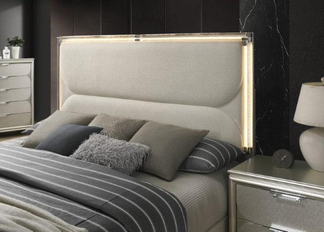 Sheridan E.King & Queen Bed - LATIN HOME FURNITURE - (POMONA,CA)