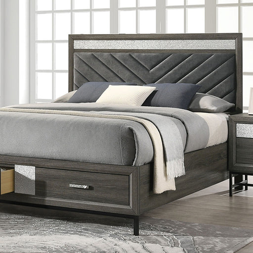Voleta E.King & Full Bed - LATIN HOME FURNITURE - (POMONA,CA)