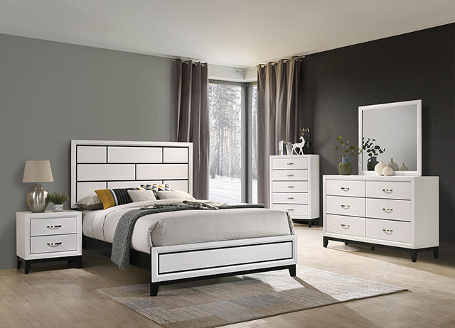 Errico E.King, Full, Queen, & Twin Bed - LATIN HOME FURNITURE - (POMONA,CA)
