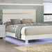 Lillestrom E.King, Queen, Full, & Full Bed Black & White - LATIN HOME FURNITURE - (POMONA,CA)