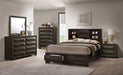 Caistor E.King & Queen Bed - LATIN HOME FURNITURE - (POMONA,CA)