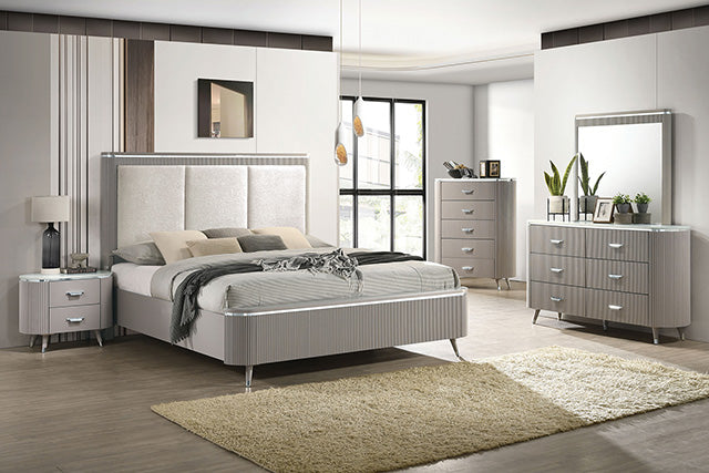Aldridge Queen Bedroom Set - LATIN HOME FURNITURE - (POMONA,CA)