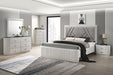 Aldgate Queen & E.King Bed - LATIN HOME FURNITURE - (POMONA,CA)