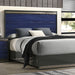 Morcote E.King & Queen Bed - LATIN HOME FURNITURE - (POMONA,CA)