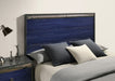 Morcote E.King & Queen Bed - LATIN HOME FURNITURE - (POMONA,CA)