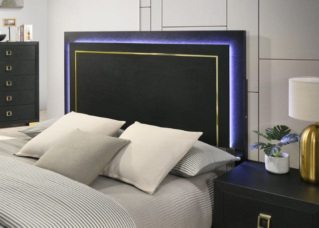 Latimer E.King, Full, & Queen Bed - LATIN HOME FURNITURE - (POMONA,CA)