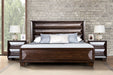 Hinwitz E.King & Queen Bed - LATIN HOME FURNITURE - (POMONA,CA)