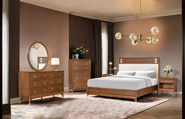 Hepburne E.King & Queen Bed With Storage & Without Storage - LATIN HOME FURNITURE - (POMONA,CA)