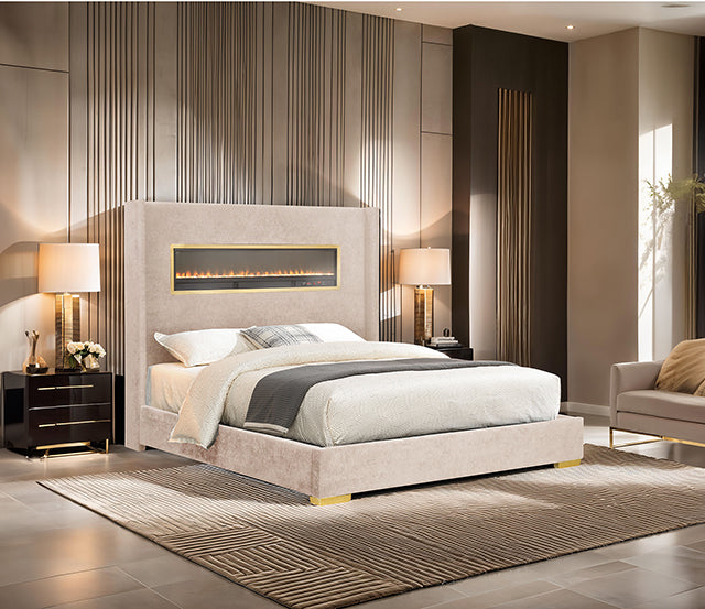 Danvers Bed - LATIN HOME FURNITURE - (POMONA,CA)