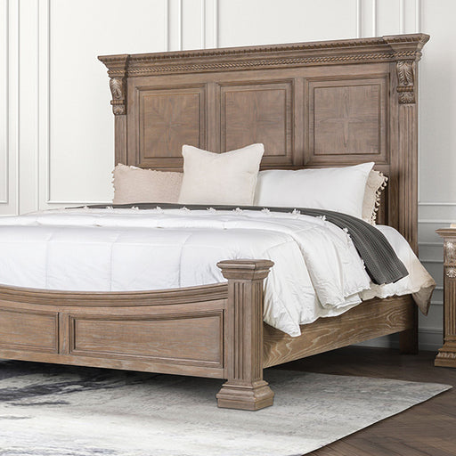 Seven Oaks E.King & Queen Bed - LATIN HOME FURNITURE - (POMONA,CA)