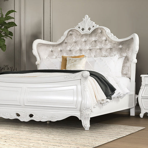 Valentini E.King & Queen Bed - LATIN HOME FURNITURE - (POMONA,CA)
