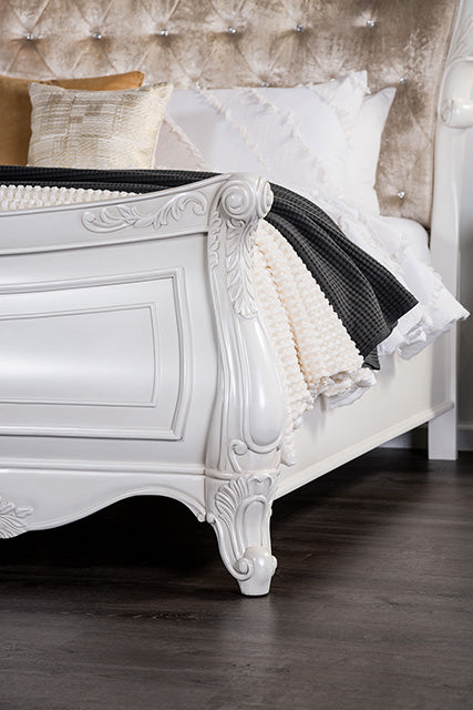 Valentini Queen Bedroom Set - LATIN HOME FURNITURE - (POMONA,CA)