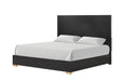 Goldsberg E.King & Queen Bed Grey & Pink - LATIN HOME FURNITURE - (POMONA,CA)