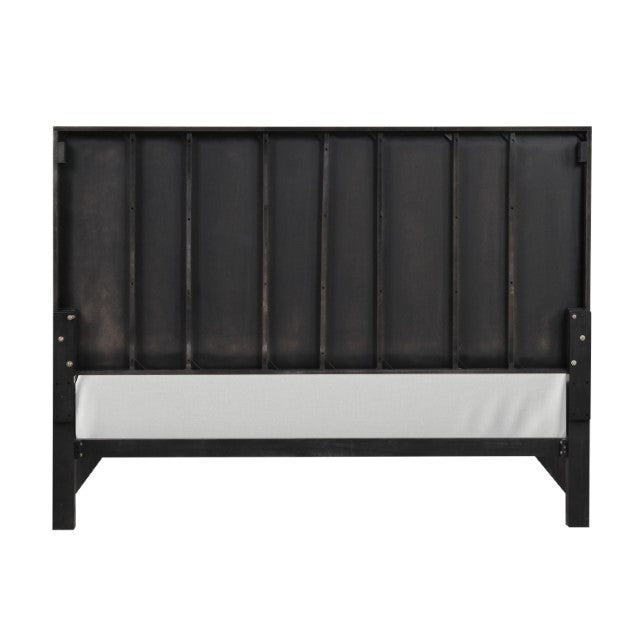 Goldsberg E.King & Queen Bed Grey & Pink - LATIN HOME FURNITURE - (POMONA,CA)