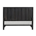 Goldsberg E.King & Queen Bed Grey & Pink - LATIN HOME FURNITURE - (POMONA,CA)