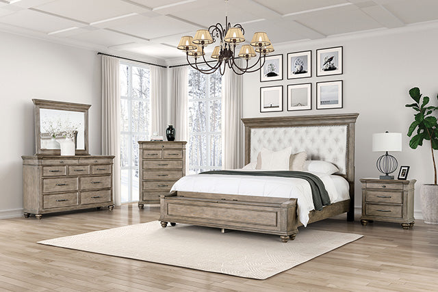 Philomath E.King & Queen Bed - LATIN HOME FURNITURE - (POMONA,CA)