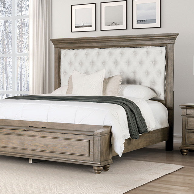 Philomath E.King & Queen Bed - LATIN HOME FURNITURE - (POMONA,CA)