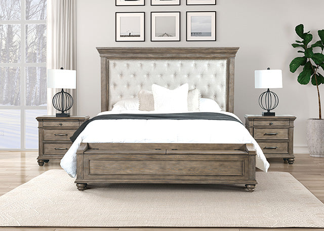 Philomath E.King & Queen Bed - LATIN HOME FURNITURE - (POMONA,CA)