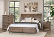 Merthyr E.King & Queen Bed - LATIN HOME FURNITURE - (POMONA,CA)