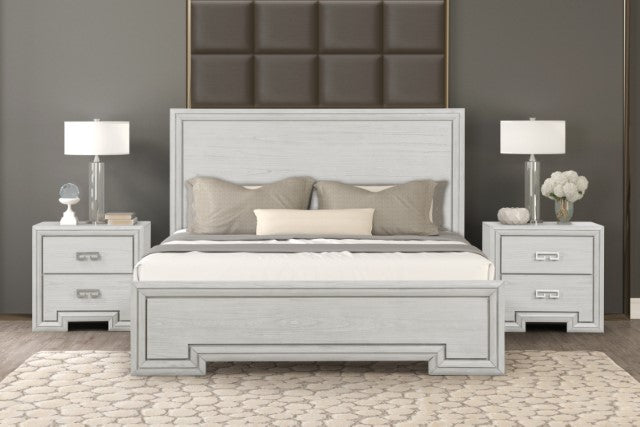 Basilone Queen Bedroom Set - LATIN HOME FURNITURE - (POMONA,CA)