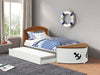 Poseidon Twin Captain Bed - LATIN HOME FURNITURE - (POMONA,CA)