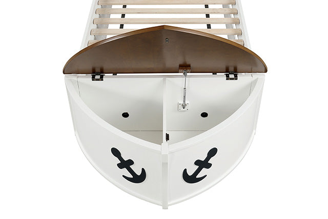Poseidon Twin Captain Bed - LATIN HOME FURNITURE - (POMONA,CA)