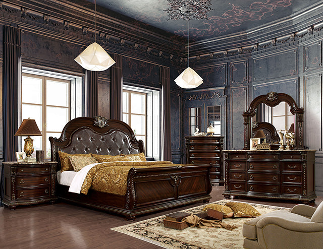 Fromberg Bed - LATIN HOME FURNITURE - (POMONA,CA)