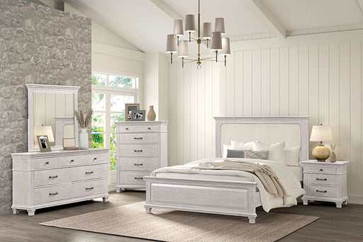 Swanley E.King & Queen Bed - LATIN HOME FURNITURE - (POMONA,CA)