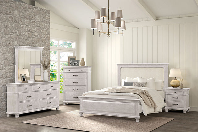 Swanley E.King & Queen Bed - LATIN HOME FURNITURE - (POMONA,CA)
