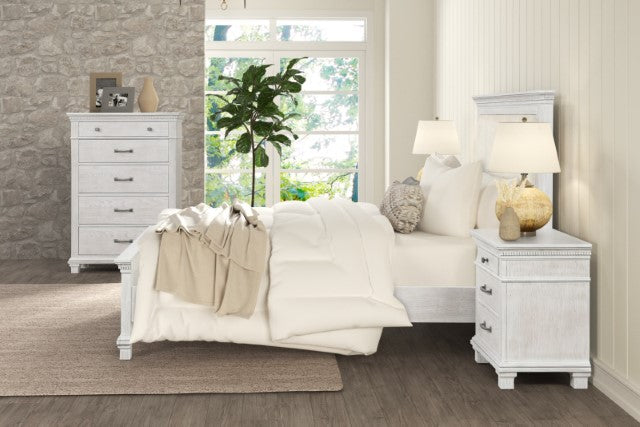 Swanley E.King & Queen Bed - LATIN HOME FURNITURE - (POMONA,CA)