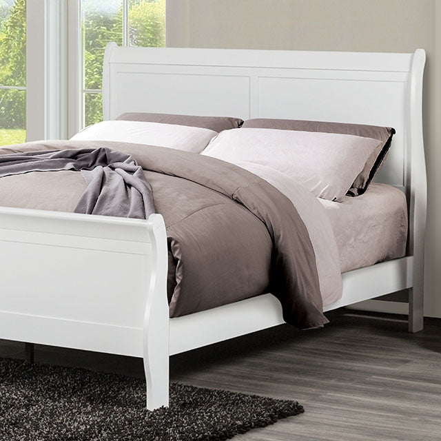 Louis Philippe Queen Bedroom Set - LATIN HOME FURNITURE - (POMONA,CA)