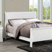 Louis Philippe Full, Twin, Full, & King Bed Black, Grey, Brown & White - LATIN HOME FURNITURE - (POMONA,CA)
