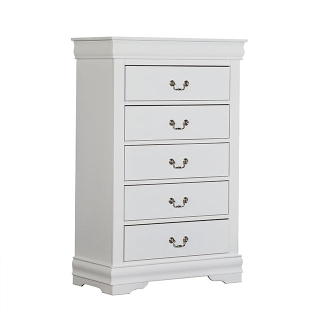 Louis Philippe Queen Bedroom Set - LATIN HOME FURNITURE - (POMONA,CA)