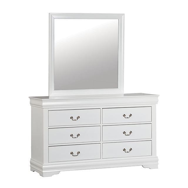 Louis Philippe Queen Bedroom Set - LATIN HOME FURNITURE - (POMONA,CA)