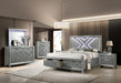 Emmeline 4 & 5 Piece Queen Bedroom Set Gray & White - LATIN HOME FURNITURE - (POMONA,CA)