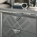 Emmeline 4 & 5 Piece Queen Bedroom Set Gray & White - LATIN HOME FURNITURE - (POMONA,CA)