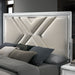 Emmeline 4 & 5 Piece Queen Bedroom Set Gray & White - LATIN HOME FURNITURE - (POMONA,CA)