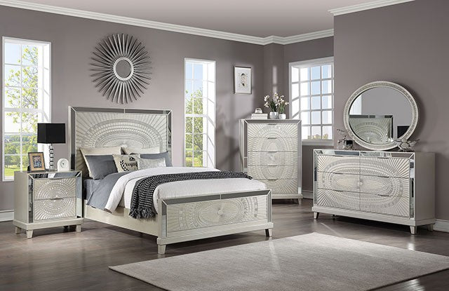 Valletta Queen Bedroom Set - LATIN HOME FURNITURE - (POMONA,CA)