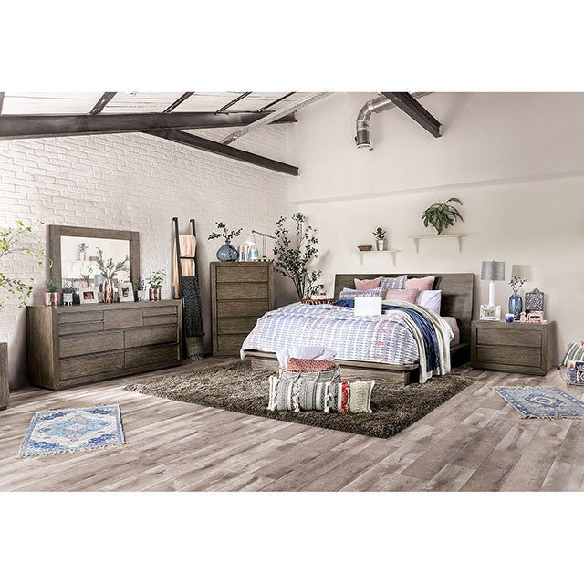 Pickstown Cal.King, & Queen Bed - LATIN HOME FURNITURE - (POMONA,CA)