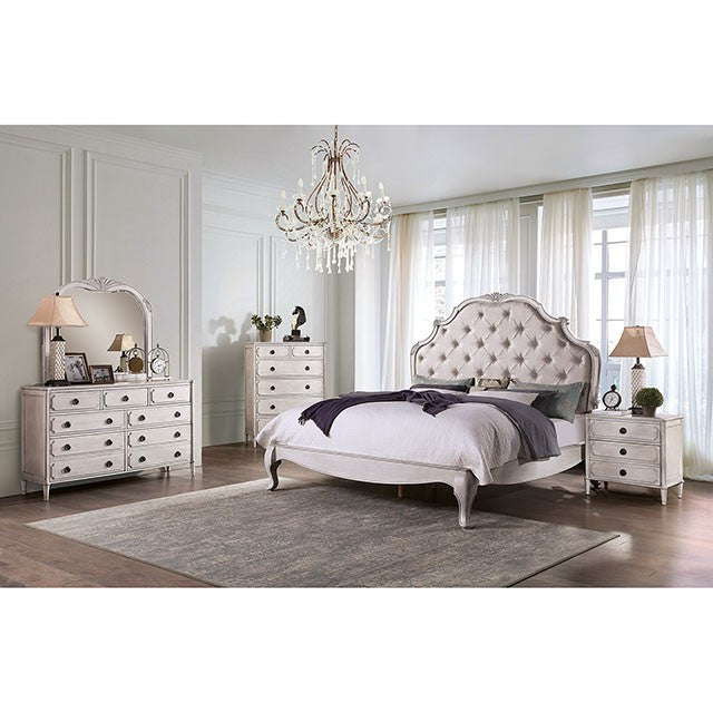 Esther Queen Bed - LATIN HOME FURNITURE - (POMONA,CA)