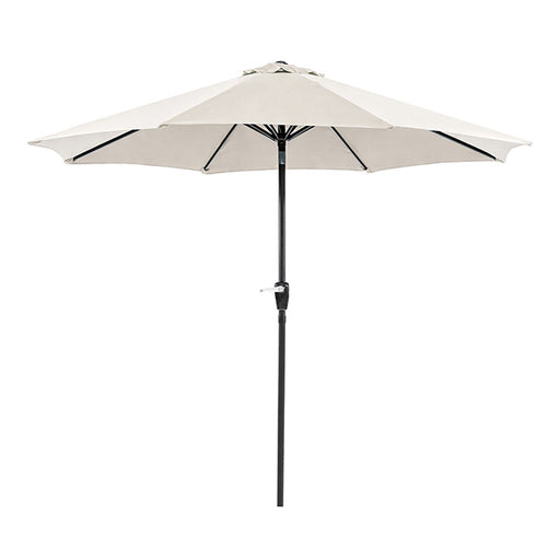 Soli 9' Outdoor Umbrella w/ Auto Tilt + 21" Round Base - LATIN HOME FURNITURE - (POMONA,CA)