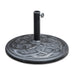 Soli 9' Outdoor Umbrella w/ Auto Tilt + 21" Round Base - LATIN HOME FURNITURE - (POMONA,CA)