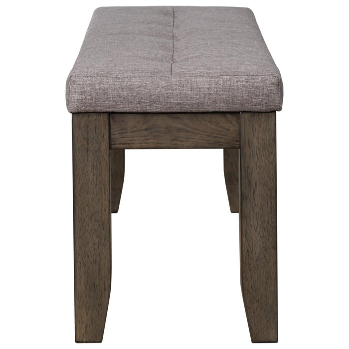 Crown Mark Bardstown Bench in Gray