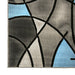 Sivas Charcoal Blue 8' X 10' Area Rug - LATIN HOME FURNITURE - (POMONA,CA)