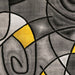 Sivas Charcoal Yellow 8' X 10' Area Rug - LATIN HOME FURNITURE - (POMONA,CA)