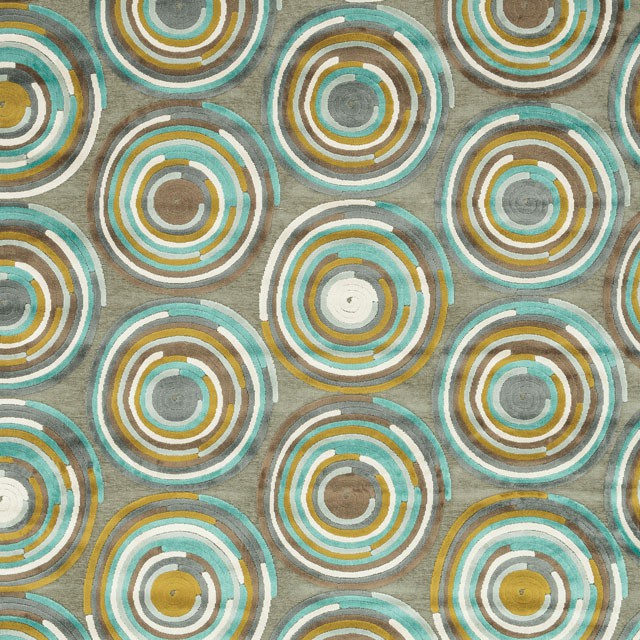 Atlas Rug Gray/ Aqua - LATIN HOME FURNITURE - (POMONA,CA)